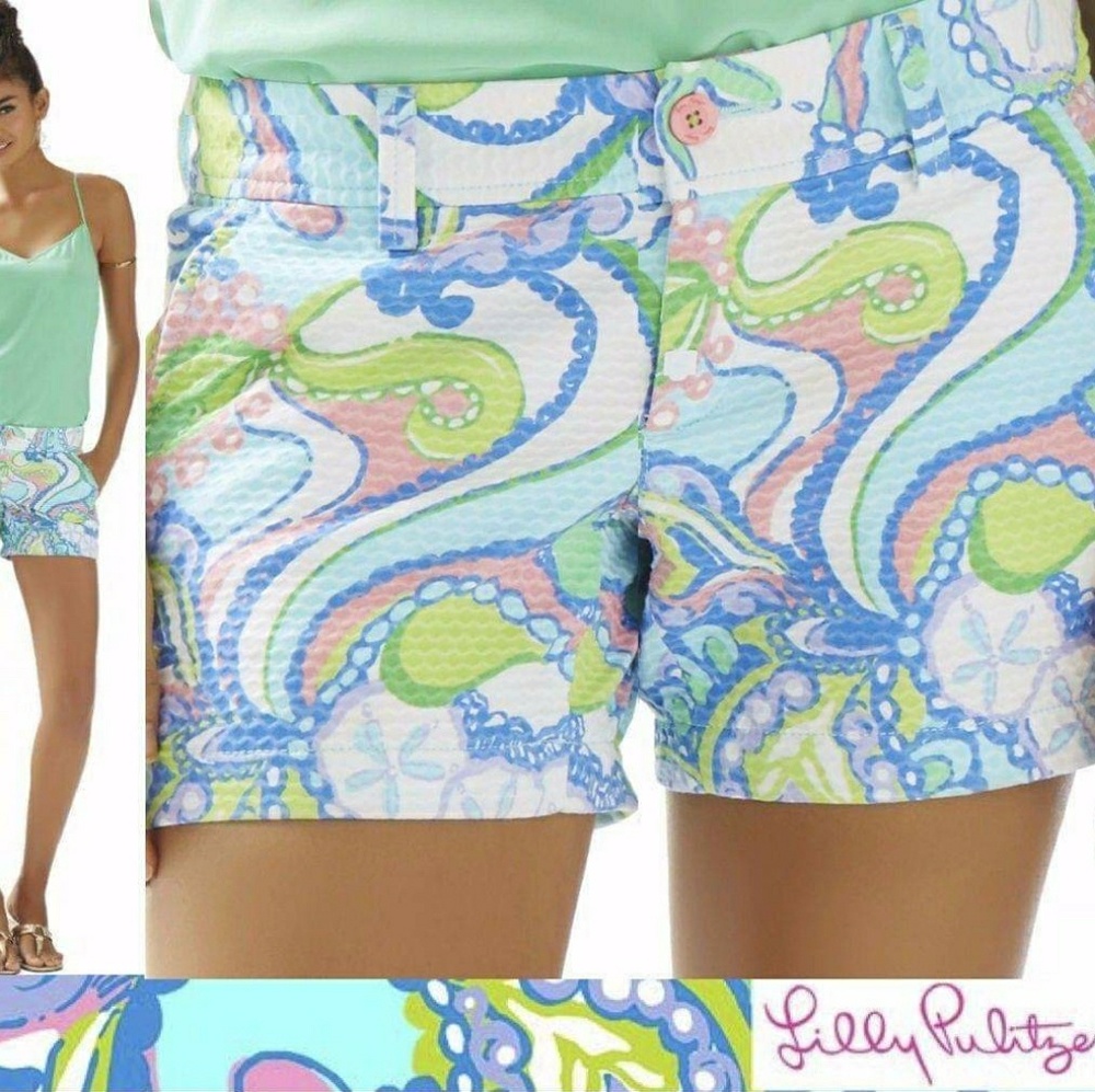Lilly Pulitzer Conch Republic Callahan Shorts 10
